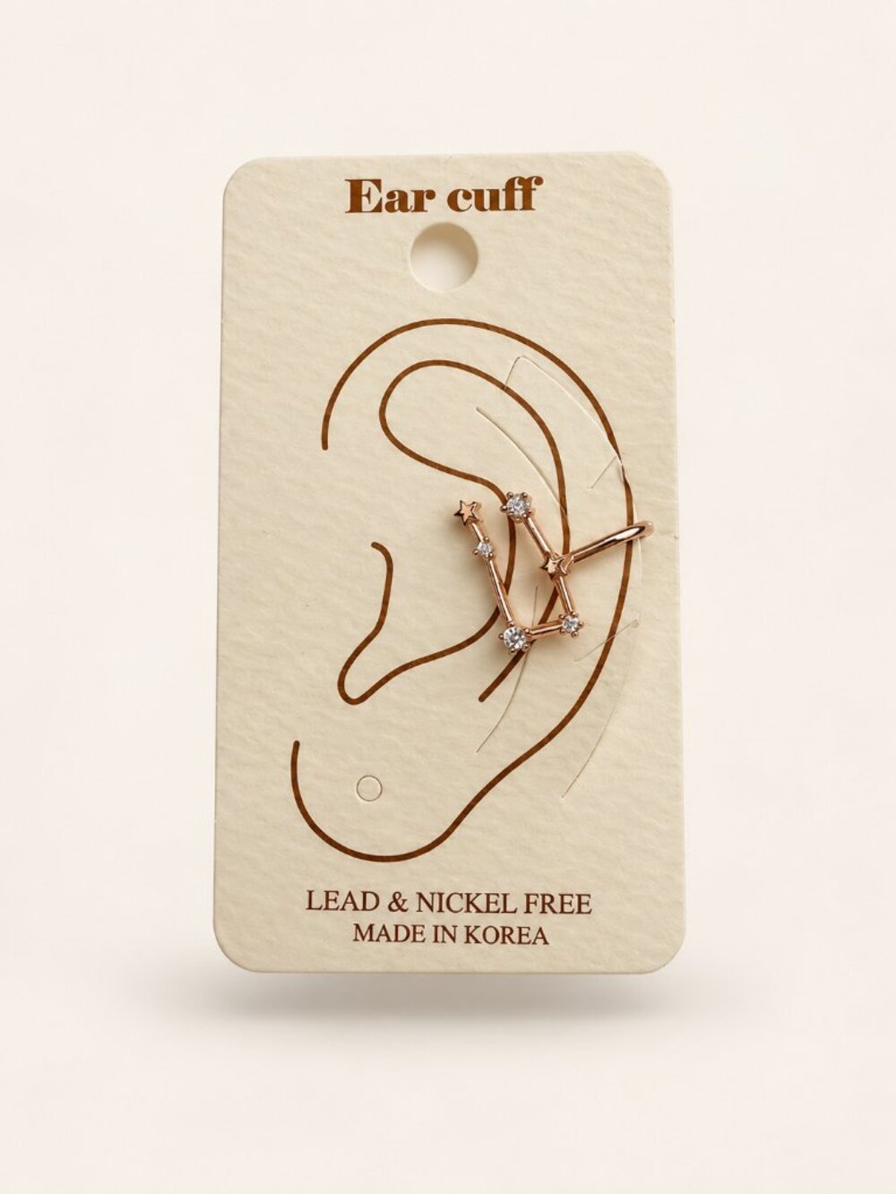 Cocomolo Gemini horoscope ear cuff